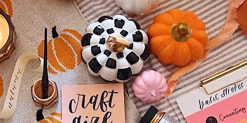 Calligraphy & Pumpkin Lettering for Beginners at Simply Made Here