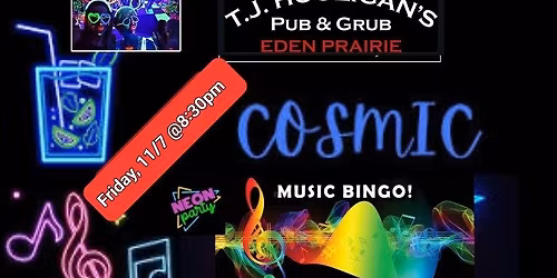 Cosmic Music Bingo 
