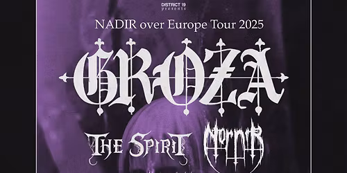 GROZA + THE SPIRIT + NORNIR + ANTIKVLT