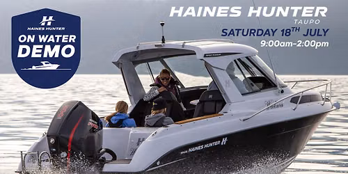 On Water Demo Day Taupo