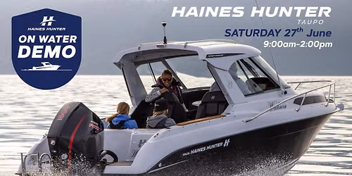 On Water Demo Day Taupo
