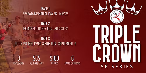 Lancaster County recCenter's Triple Crown 5K Series