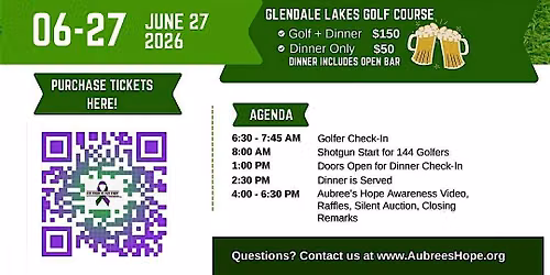 Aubree's Hope Annual Golf Outing