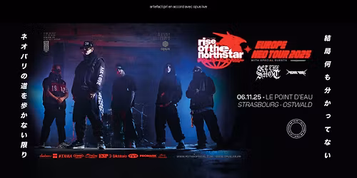 RISE OF THE NORTHSTAR + GET THE SHOT + HALF ME  - Le Point d'Eau - Strasbourg \/ Ostwald