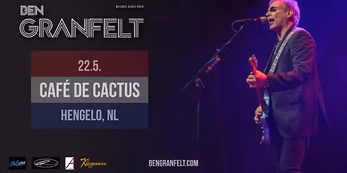 Ben Granfelt & Band @ De Cactus (Blues\/Rock, Finland)