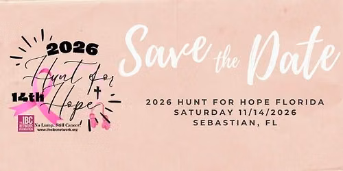 14th Annual Hunt for Hope Florida