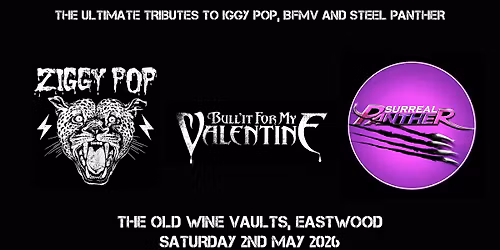 Ziggy Pop, Bull'it For My Valentine and Surreal Panther Live @ The Old Wine Vaults, Eastwood
