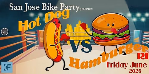SJBP - Hot Dog vs Hamburger Ride \ud83c\udf2d\ud83c\udf54
