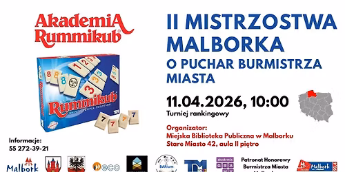 II Mistrzostwa Malborka o puchar Burmistrza Miasta