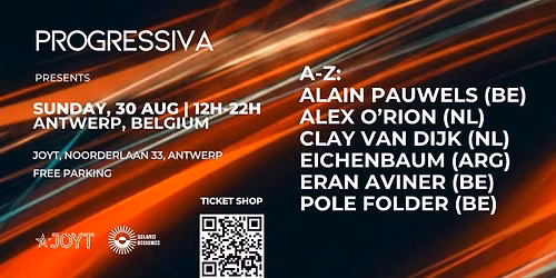 PROGRESSIVA Antwerp - Daytime Club Event