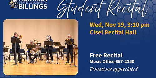 MSUB Student Recital