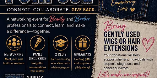 Party with a Purpose-Beauty & Barber Networking Event