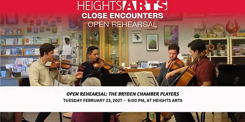 Open Rehearsal: The Bryden Chamber Players