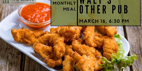 Men's Monthly Meal - Walt's Other Pub