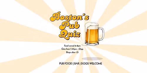 Boston's Pub Quiz