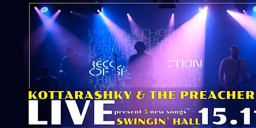 Kottarashky & The Preachers - LIVE - Swingin' Hall - 15.11