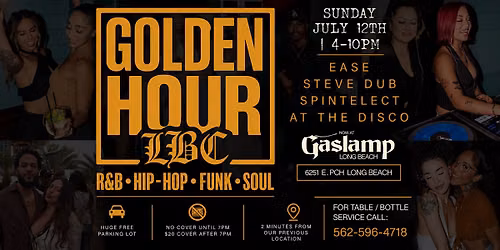 Golden Hour LBC | R&B \u2022 Hip-Hop | Day Party