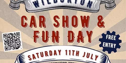 Wilburton Car Show on Saturday, 11th July 2026