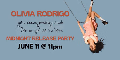OLIVIA RODRIGO New Album MIDNIGHT RELEASE PARTY