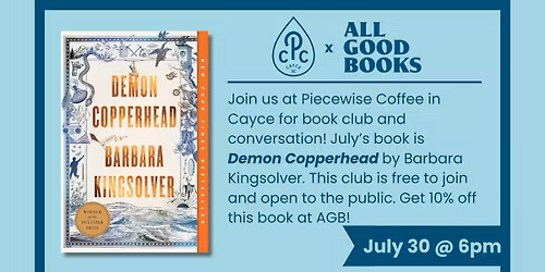 Piecewise Book Club: "Demon Copperhead"