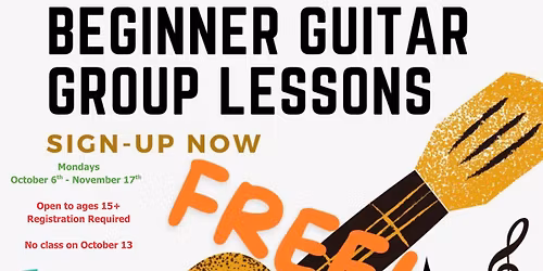 Beginner Guitar Group Lessons