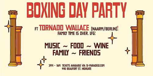 BOXING DAY IN PARADISE!