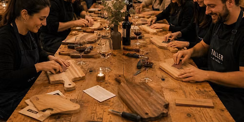 Entre Vetas y Vinos. Taller de tablas y cata de vino