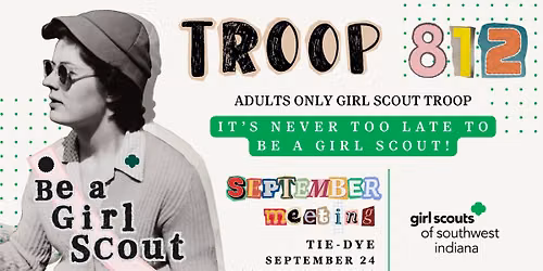 Troop 812 | September Meeting: BYO Tie Dye