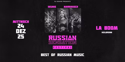 MI. 24.12 - RUSSIAN SENSATION FESTIVAL