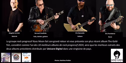 KAOS MOON - En concert au Tapis Rouge