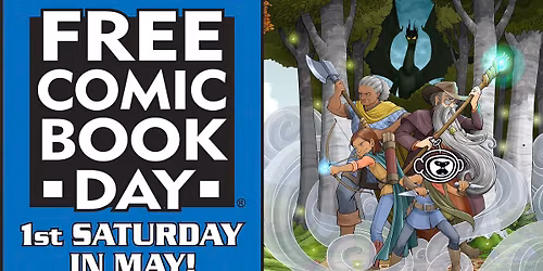 Free Comic Book Day at Cosmic Monkey Comics! 