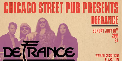 deFrance at Chicago Street Pub