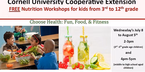 [FREE] Summer Youth Nutrition Program