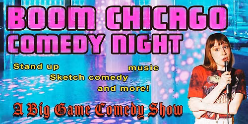 Late Night Comedy at Boom Chicago (in English)