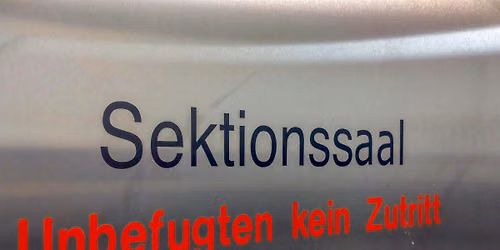 Riepertinger an Halloween \u2013 True Crime im Sektionssaal + Specials