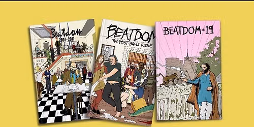 David Wills Beatdom Magazine Beat Gathering at the Woodstock Shivastan Bookshop