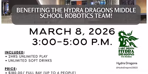 Top Golf Fundraiser for Lake Orion Hydra Dragons