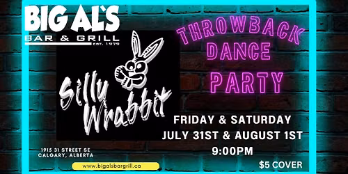 LIVE MUSIC WITH SILLY WRABBIT