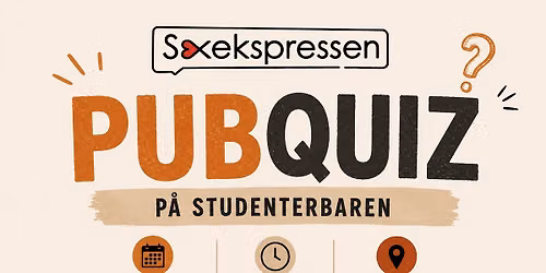 Pubquiz p\u00e5 Studenterbaren