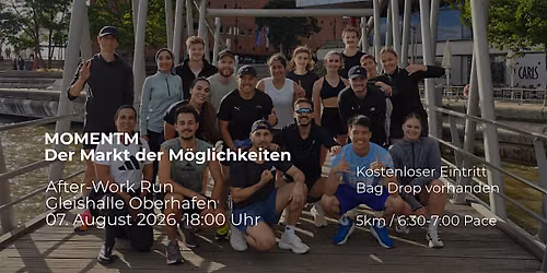 MOMENTM x Der Markt der M\u00f6glichkeiten \/\/ After-Work Run