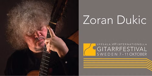 Zoran Dukic. \u00c4ntligen i Sverige!