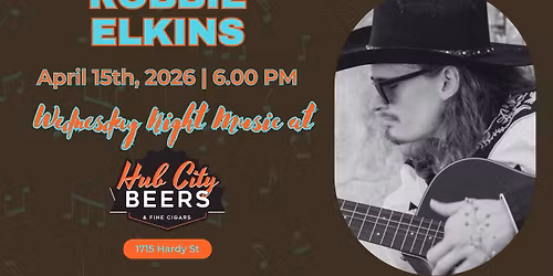 Robbie Elkins at Hub City Beers