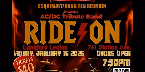 Ride On January 16th at Langford Legion