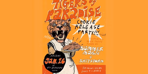 Tigers of Paradise: Cookie Release Party