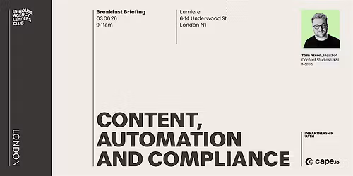 Content, Automation and Compliance