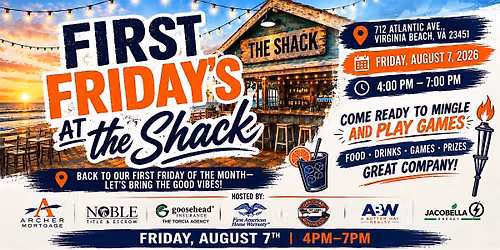 First Friday's at the Shack