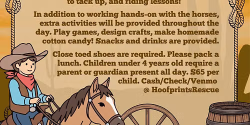 Hoofprints Youth Horse Camp