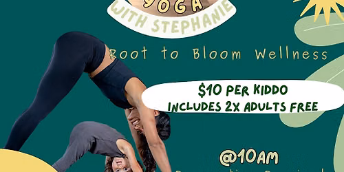 Little Sprouts Family Yoga at SharkBay Playspace