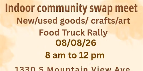 Indoor Community Swap Meet