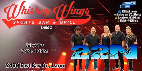 22N at Whiskey Wings Largo